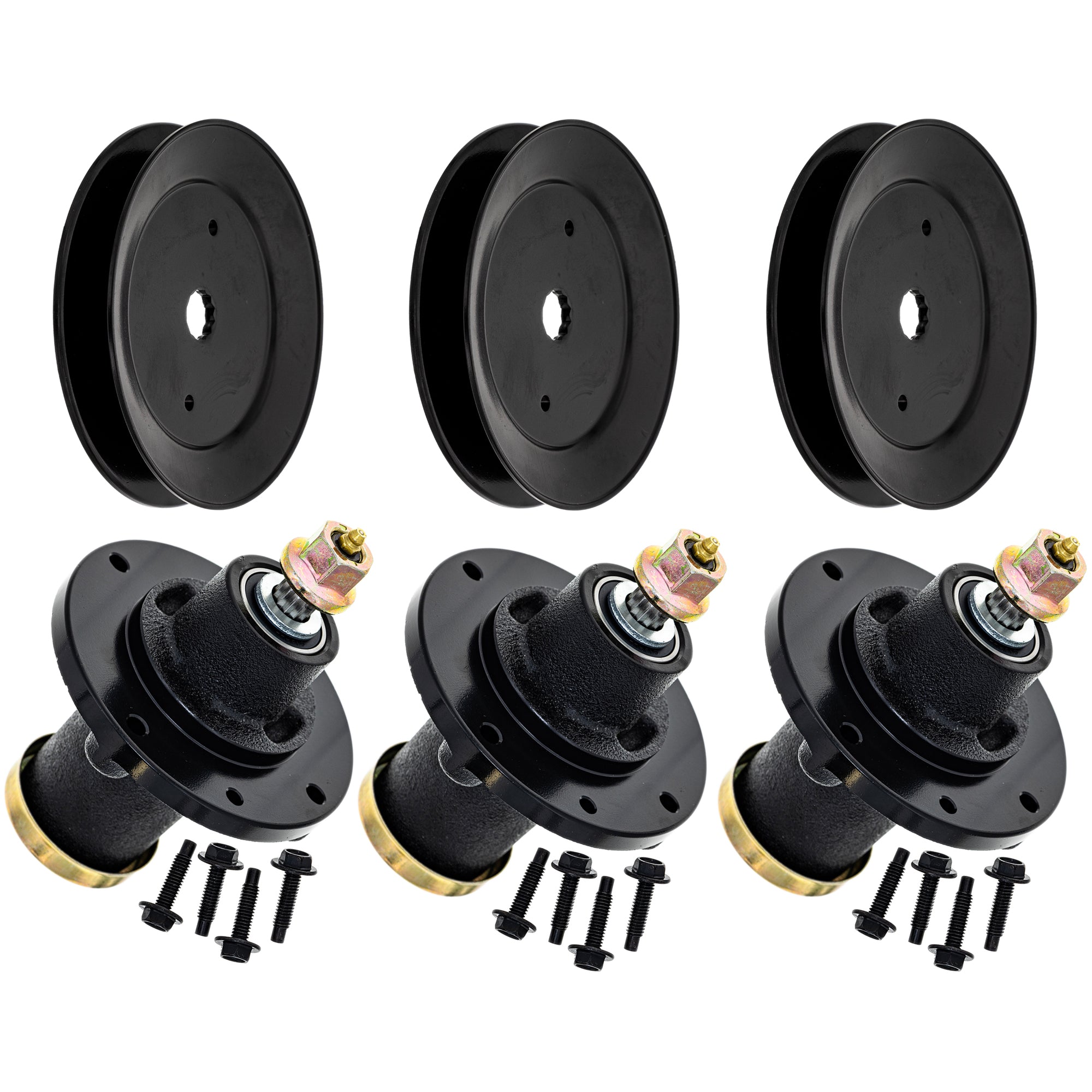 Deck Spindle Kit 3-Pack for Z248F TS354XD TS354X TS354D 8TEN 810-KSP4373N