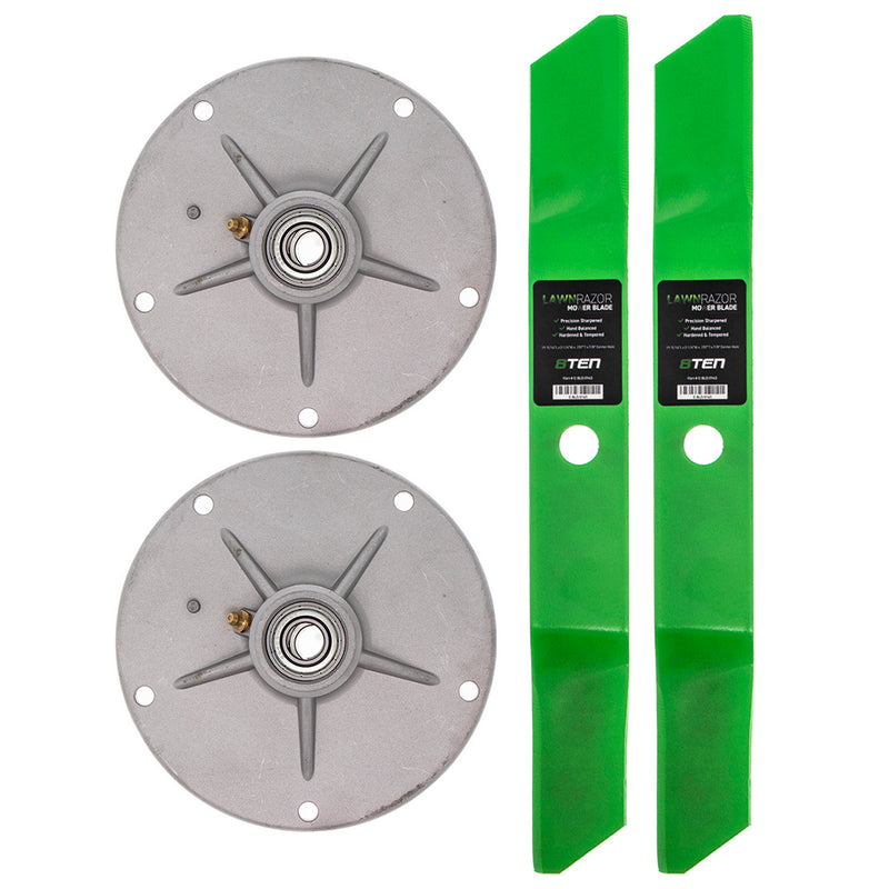 Deck Spindle & Mower Blade Kit for zOTHER Stens Oregon MURRAY Murray MTD Cub Cadet 8TEN MK1002263