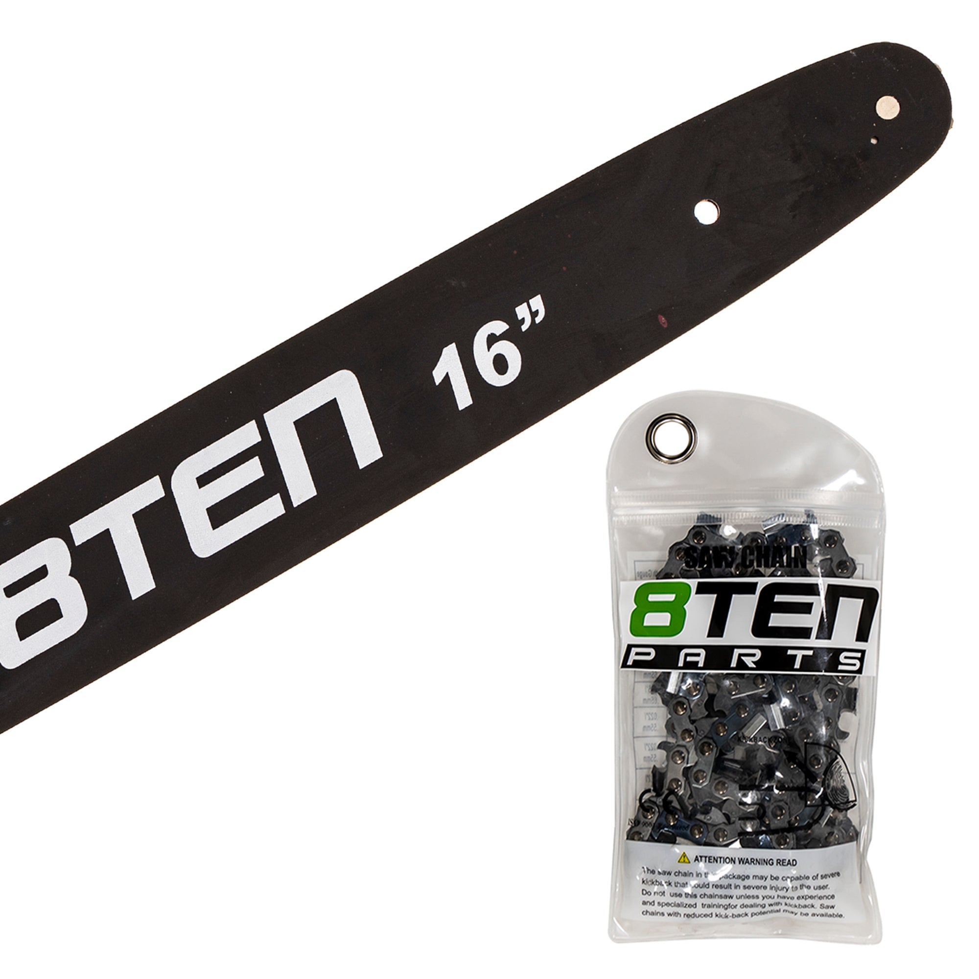 Chainsaw Bar & Chain Kit 16 Inch for zOTHER Windsor Stens Oregon Husqvarna Poulan 8TEN MK1002900