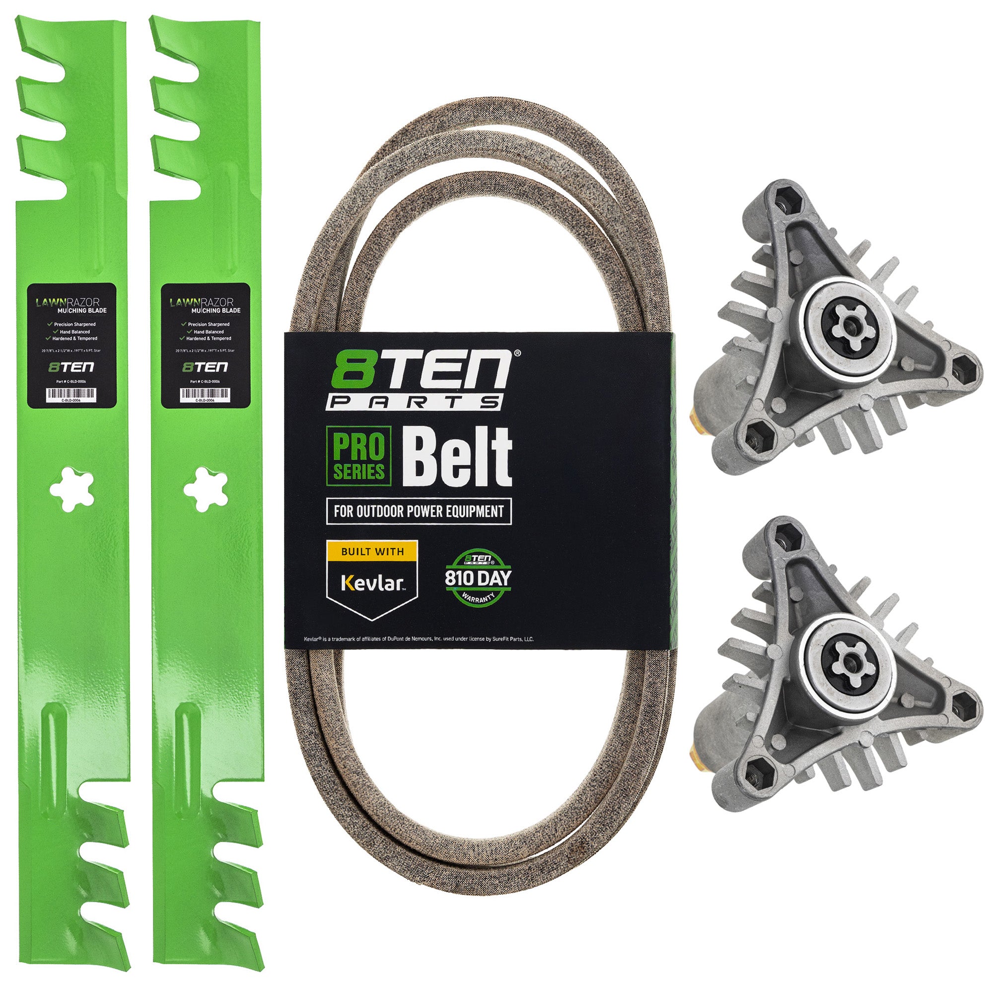 Mower Deck Rebuild Kit for Stens Oregon MTD Cub Cadet Troy-Bilt Husqvarna Poulan Craftsman 8TEN MK1005160