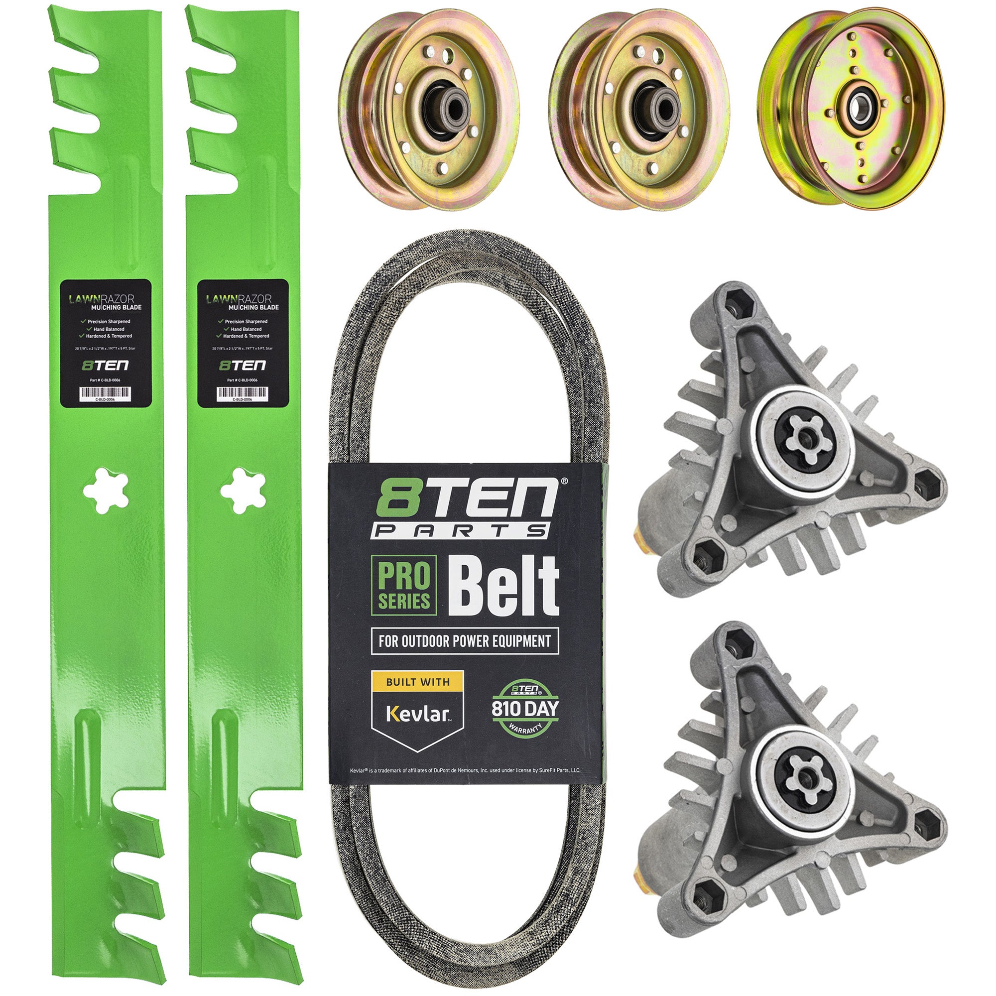 Mower Deck Rebuild Kit for zOTHER Stens Oregon MTD Cub Cadet Troy-Bilt John Deere 8TEN MK1005168