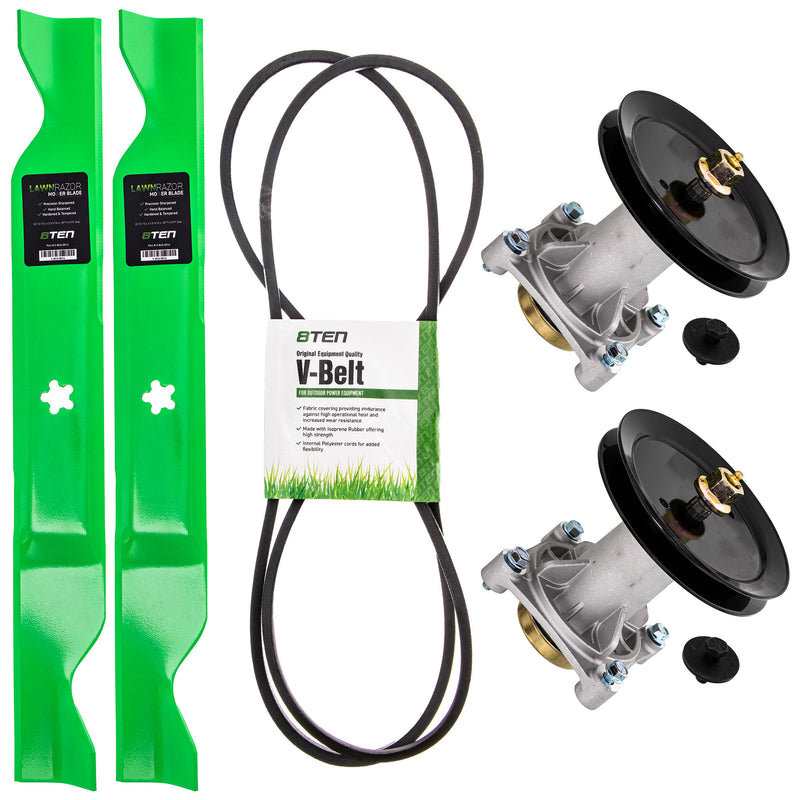 Mower Deck Rebuild Kit for Stens Oregon MTD Cub Cadet Troy-Bilt Husqvarna Poulan Craftsman 8TEN MK1005249