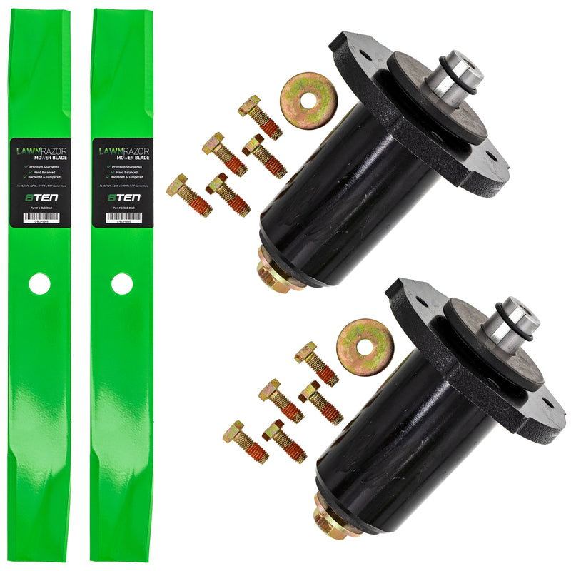 Mower Deck Rebuild Kit for zOTHER Stens Oregon Lesco Generac Dixon Ariens Gravely 046998 8TEN MK1005431
