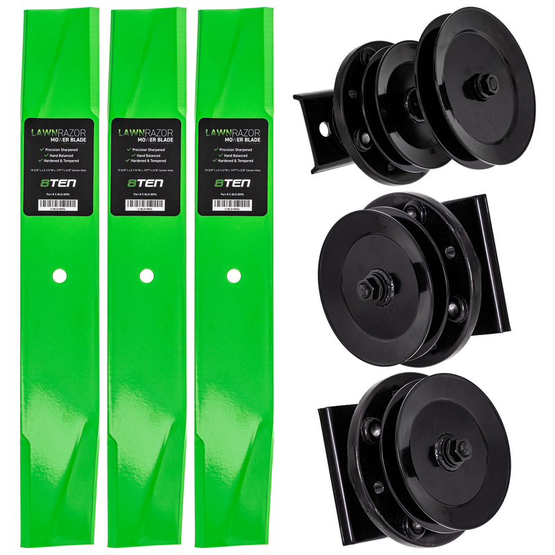 Mower Deck Rebuild Kit for zOTHER Stens Oregon Husqvarna Poulan Craftsman AYP RedMax 8TEN MK1005470