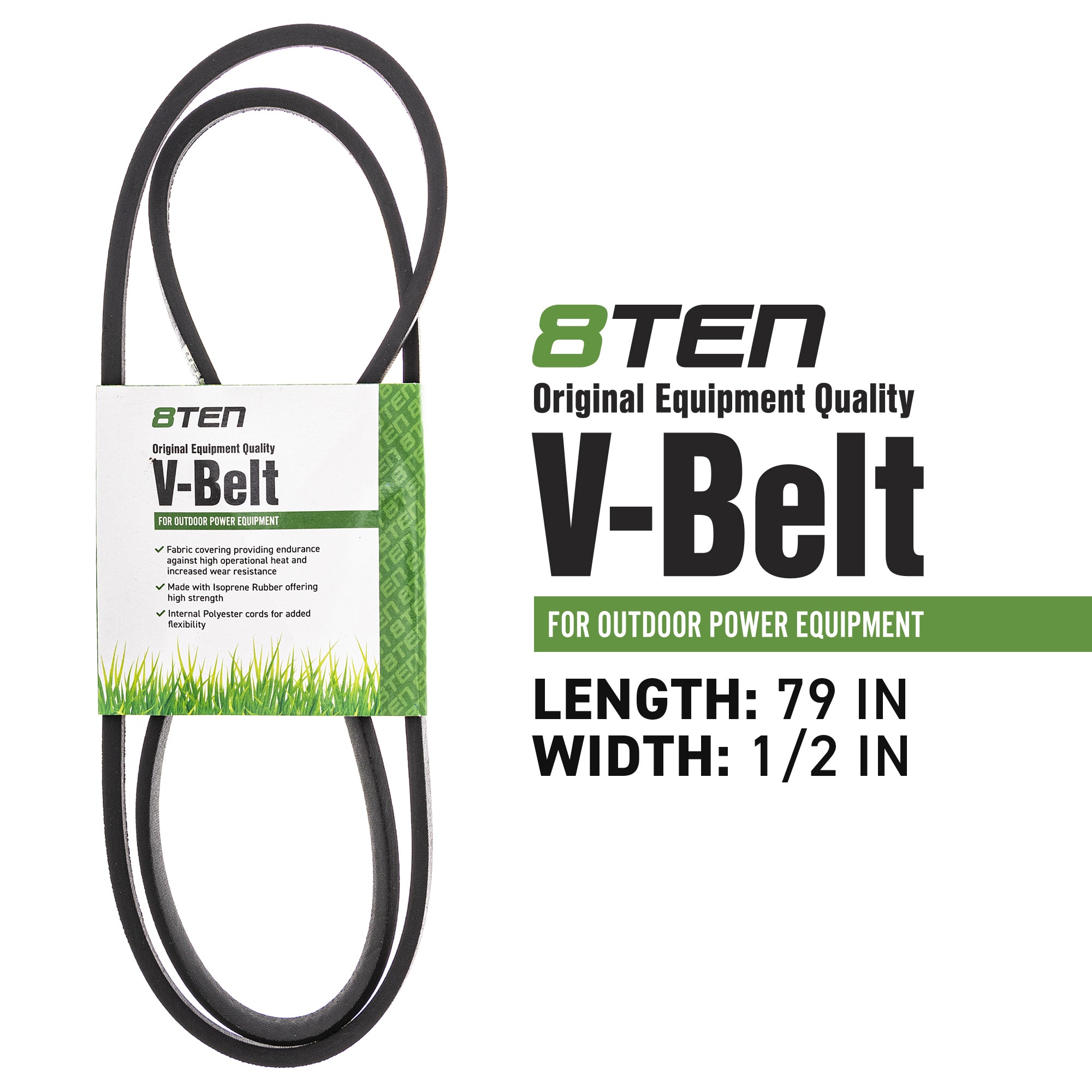 8TEN MK1006321 Clutch Belt Kit for Xtreme Warner Stens Oregon MTD