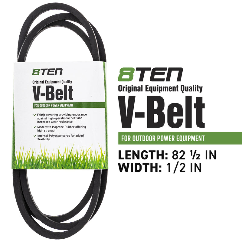 8TEN MK1006328 Clutch Belt Kit for Xtreme Warner Stens Oregon MTD