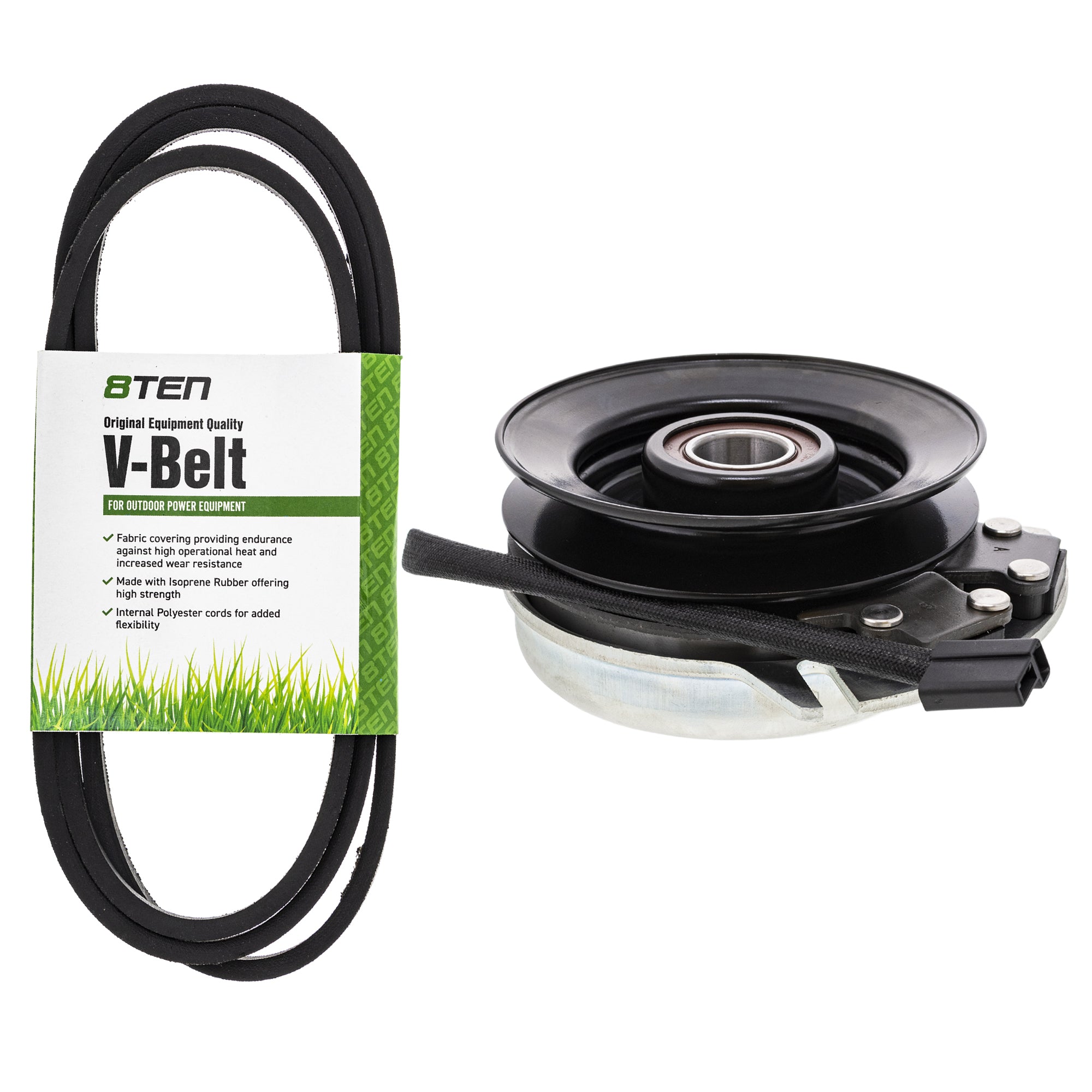 Electric PTO Clutch & Belt Kit for Xtreme Warner Stens Snapper Toro Landscape SIMPLICITY 8TEN MK1006329