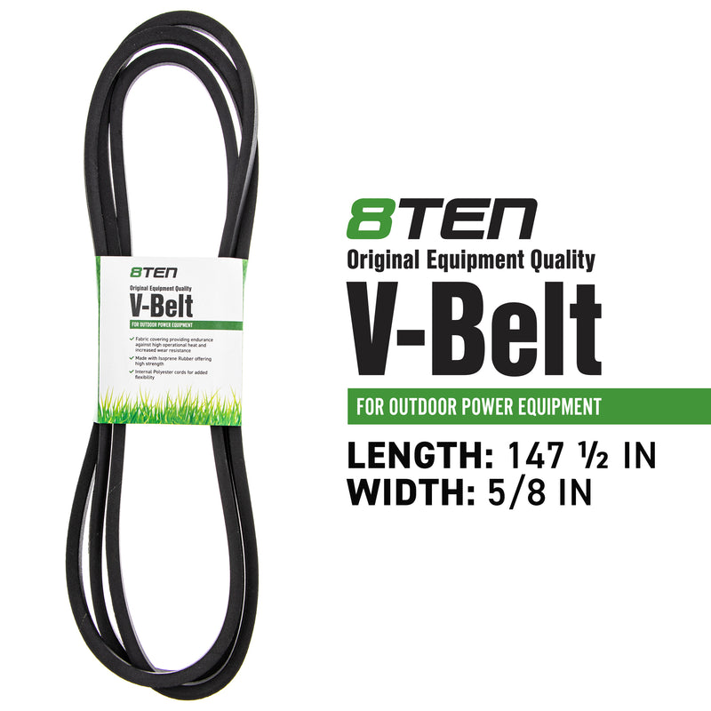 8TEN MK1006338 Clutch Belt Kit for zOTHER Xtreme Stens Ogura