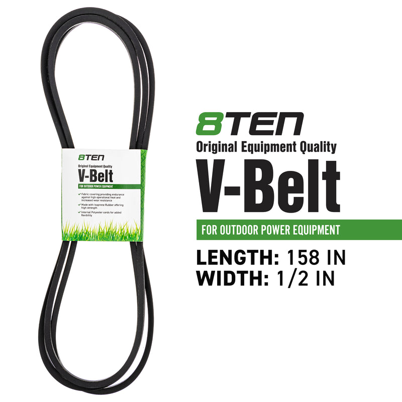 8TEN MK1006340 Clutch Belt Kit for zOTHER Stens Snapper
