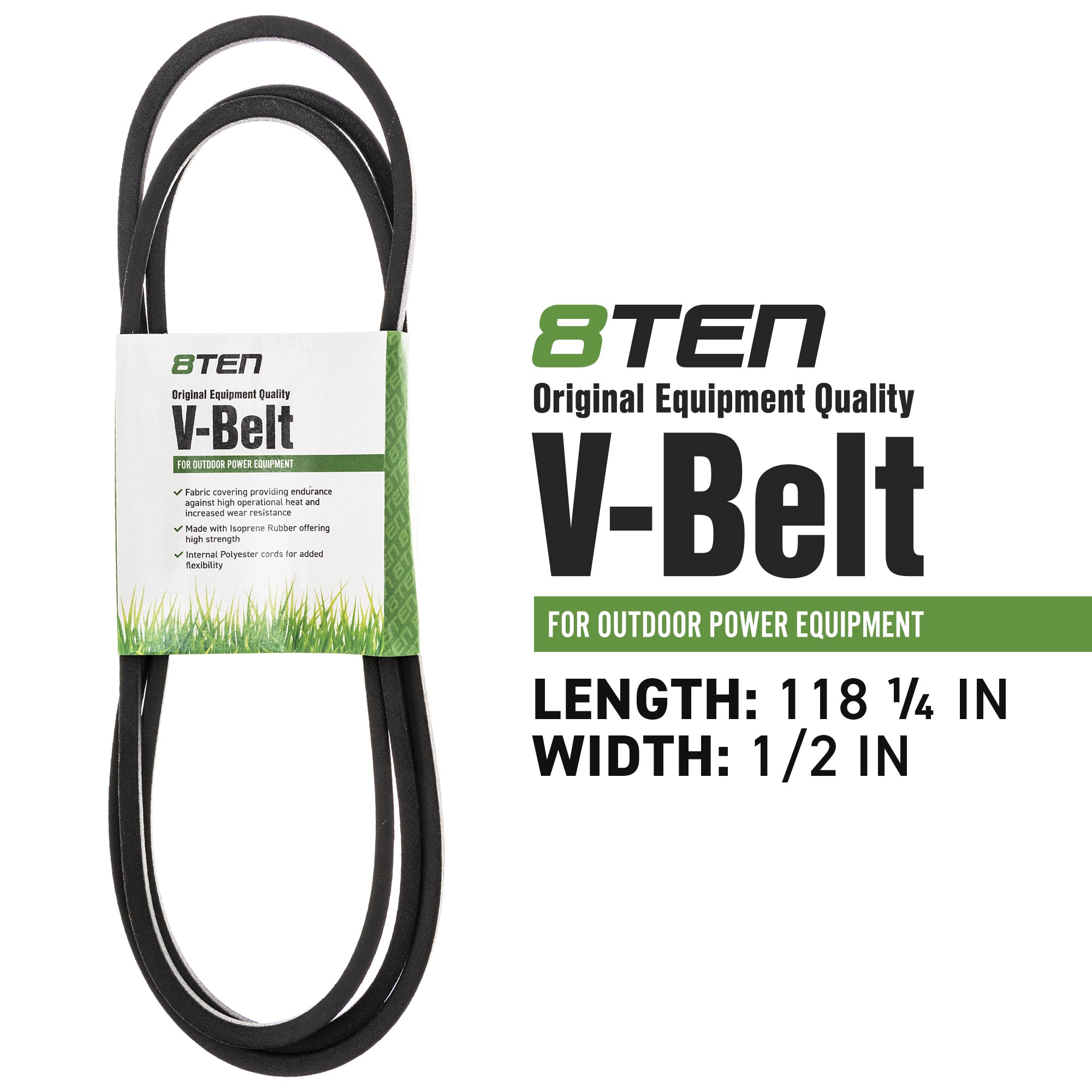 8TEN MK1006345 Clutch Belt Kit for Xtreme Warner Stens Oregon MTD