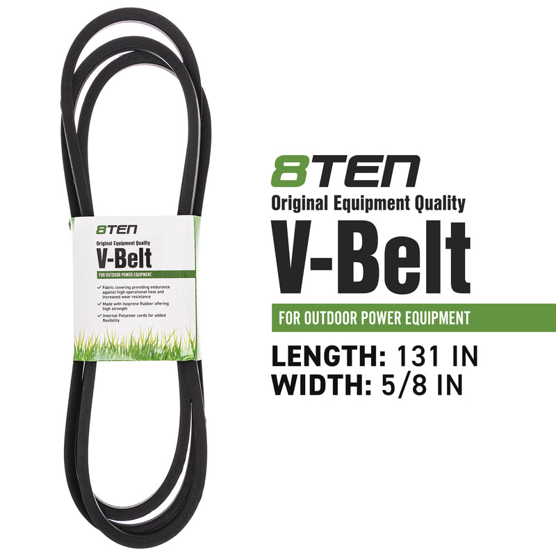 8TEN MK1006354 Clutch Belt Kit for Xtreme Warner Stens Oregon MTD