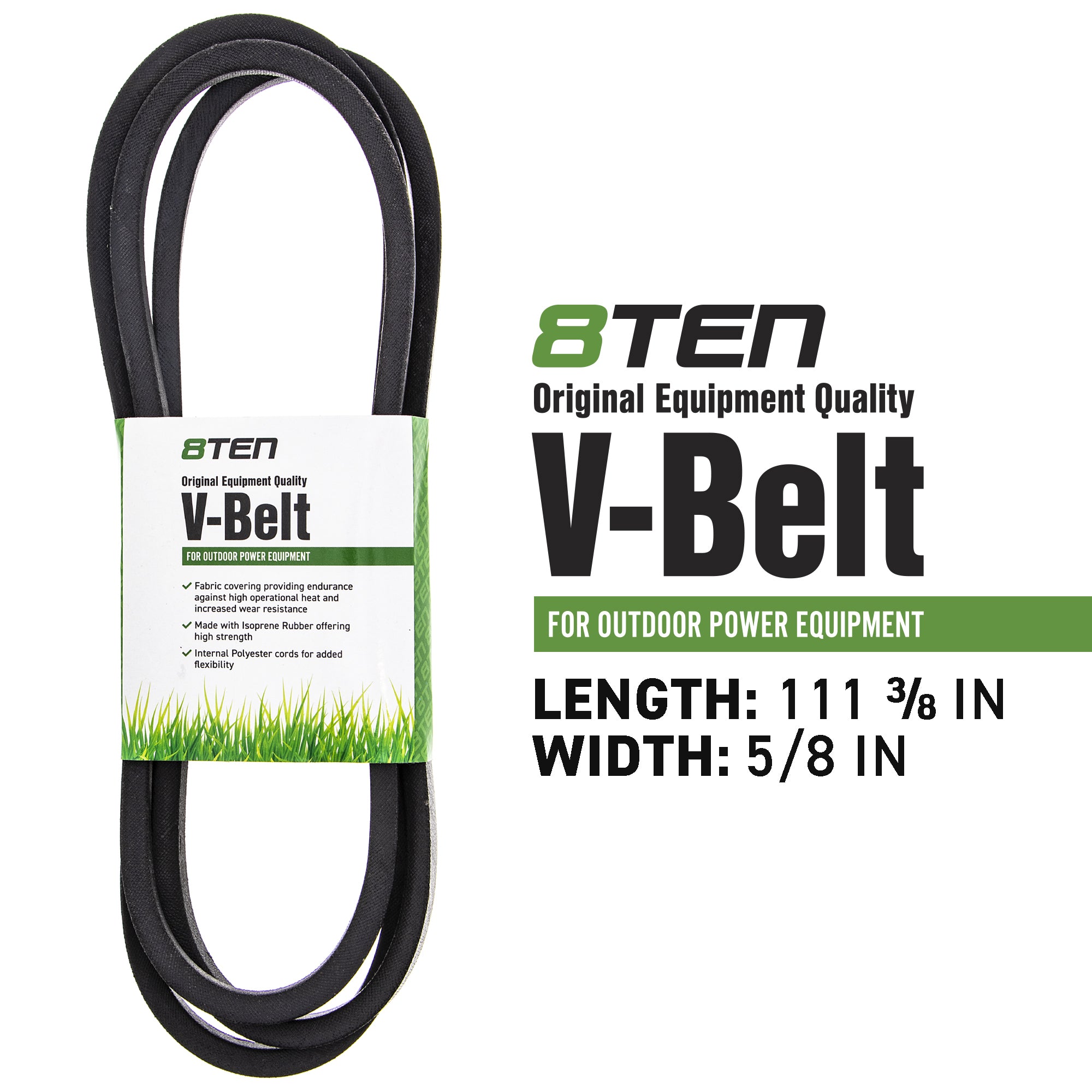 8TEN MK1006356 Clutch Belt Kit for Xtreme Warner Stens Oregon MTD
