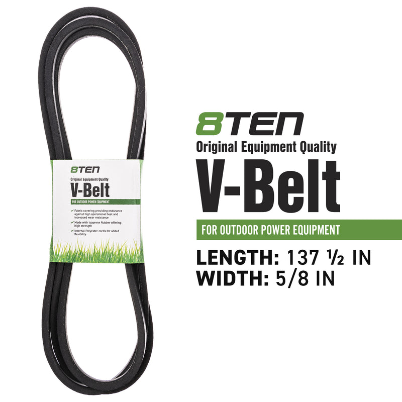 8TEN MK1006376 Clutch Belt Kit for zOTHER Xtreme Warner Stens