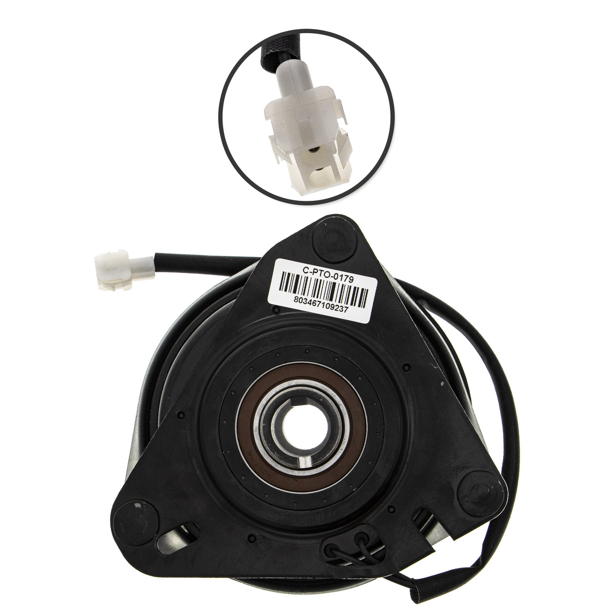 Electric PTO Clutch & Belt Kit For Husqvarna Poulan Pro Jonsered MK1006384