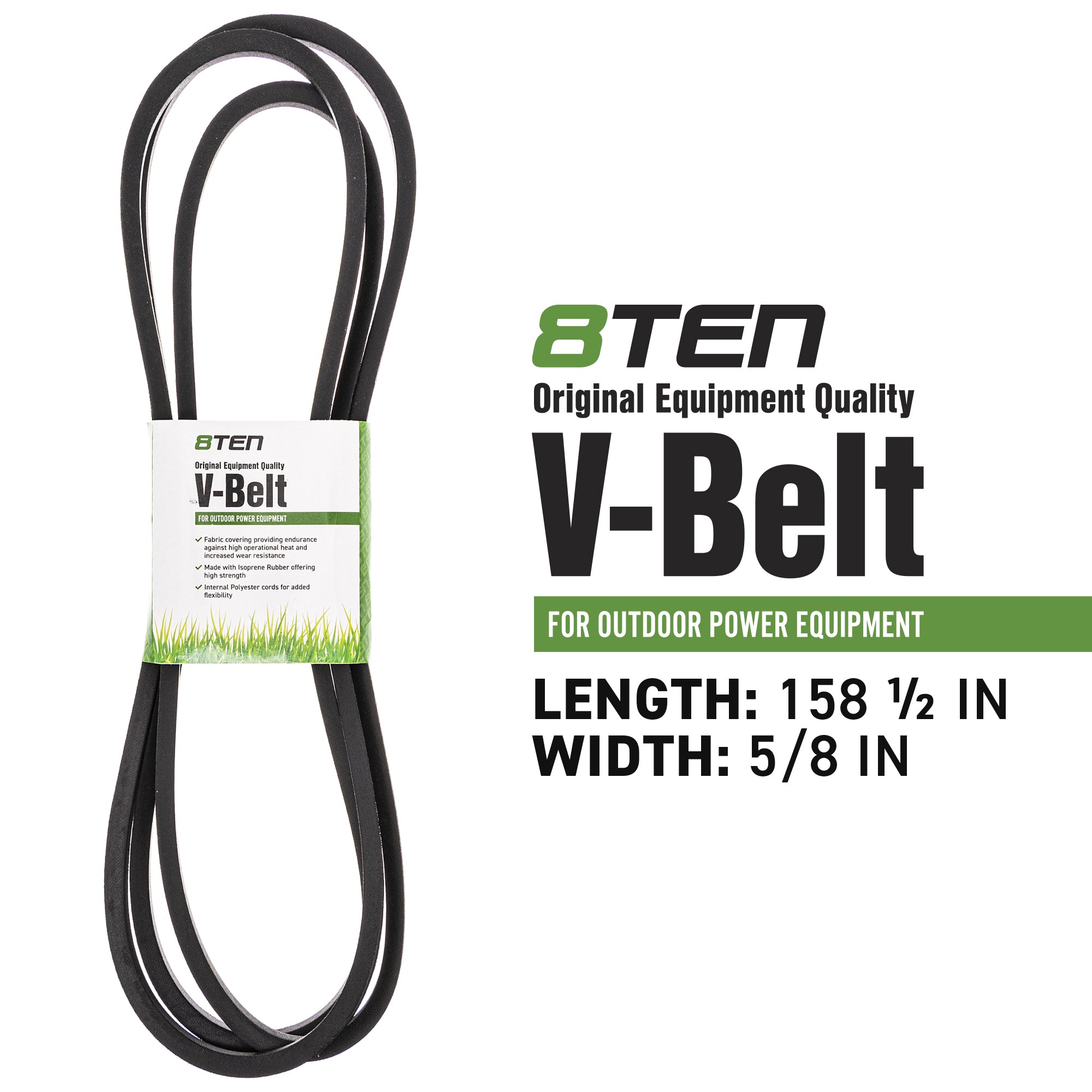8TEN MK1006410 Clutch Belt Kit for Xtreme Warner Toro Exmark