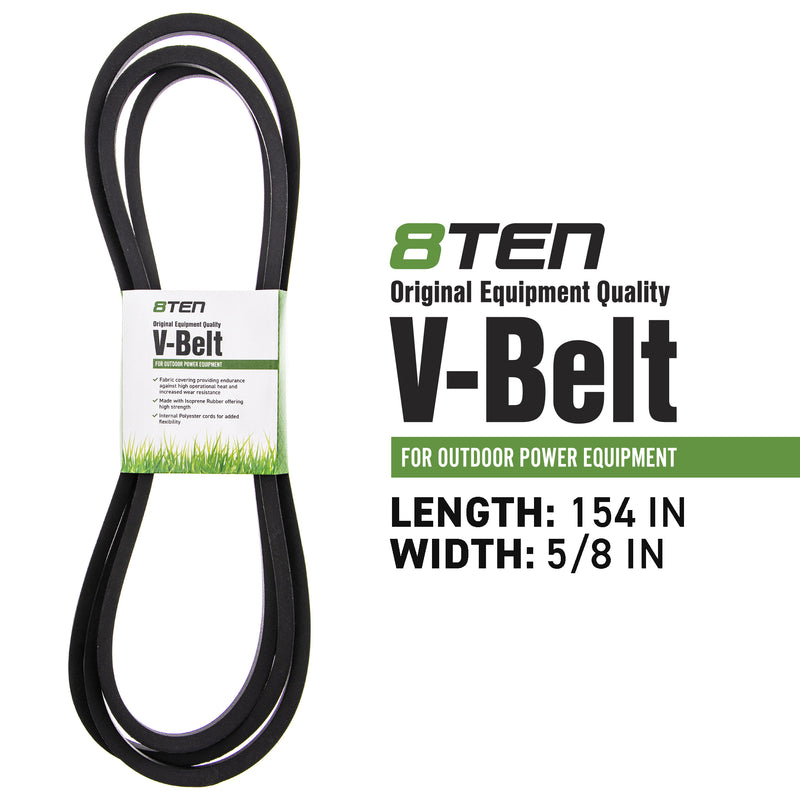 8TEN MK1006413 Clutch Belt Kit for Xtreme Warner Toro Exmark