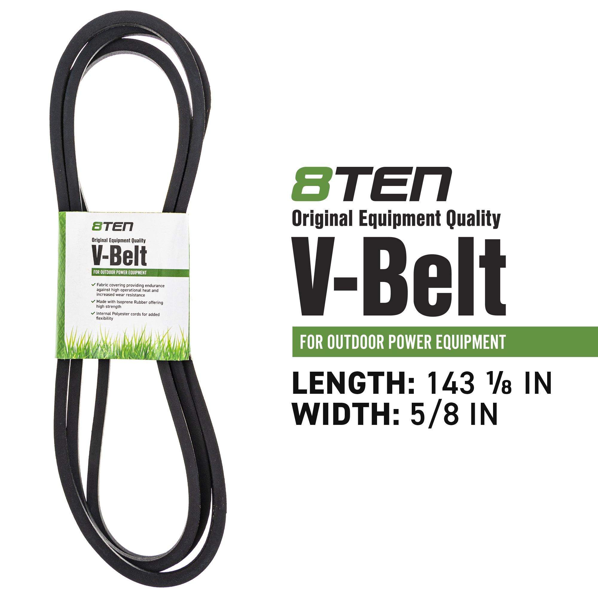 8TEN MK1006414 Clutch Belt Kit for Xtreme Warner Toro Exmark