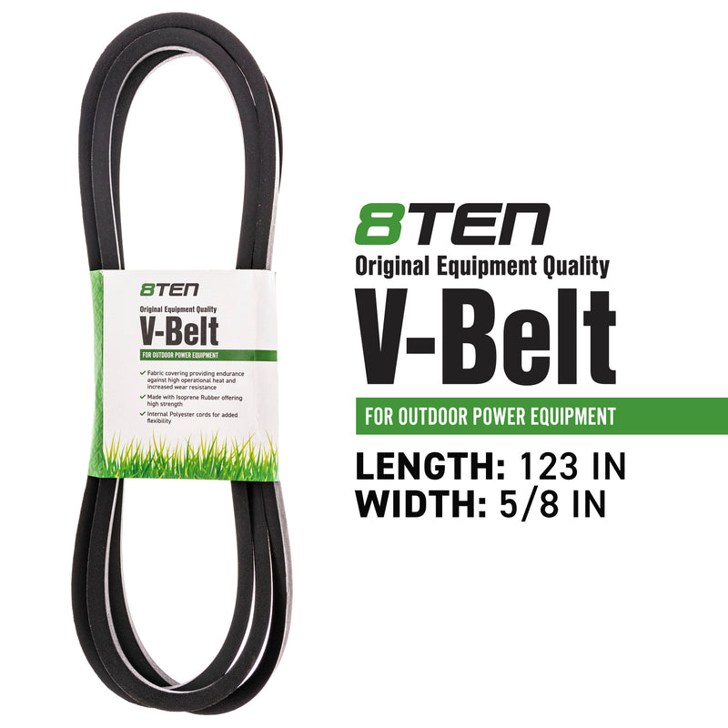 8TEN MK1006423 Clutch Belt Kit for zOTHER Xtreme Stens Ogura