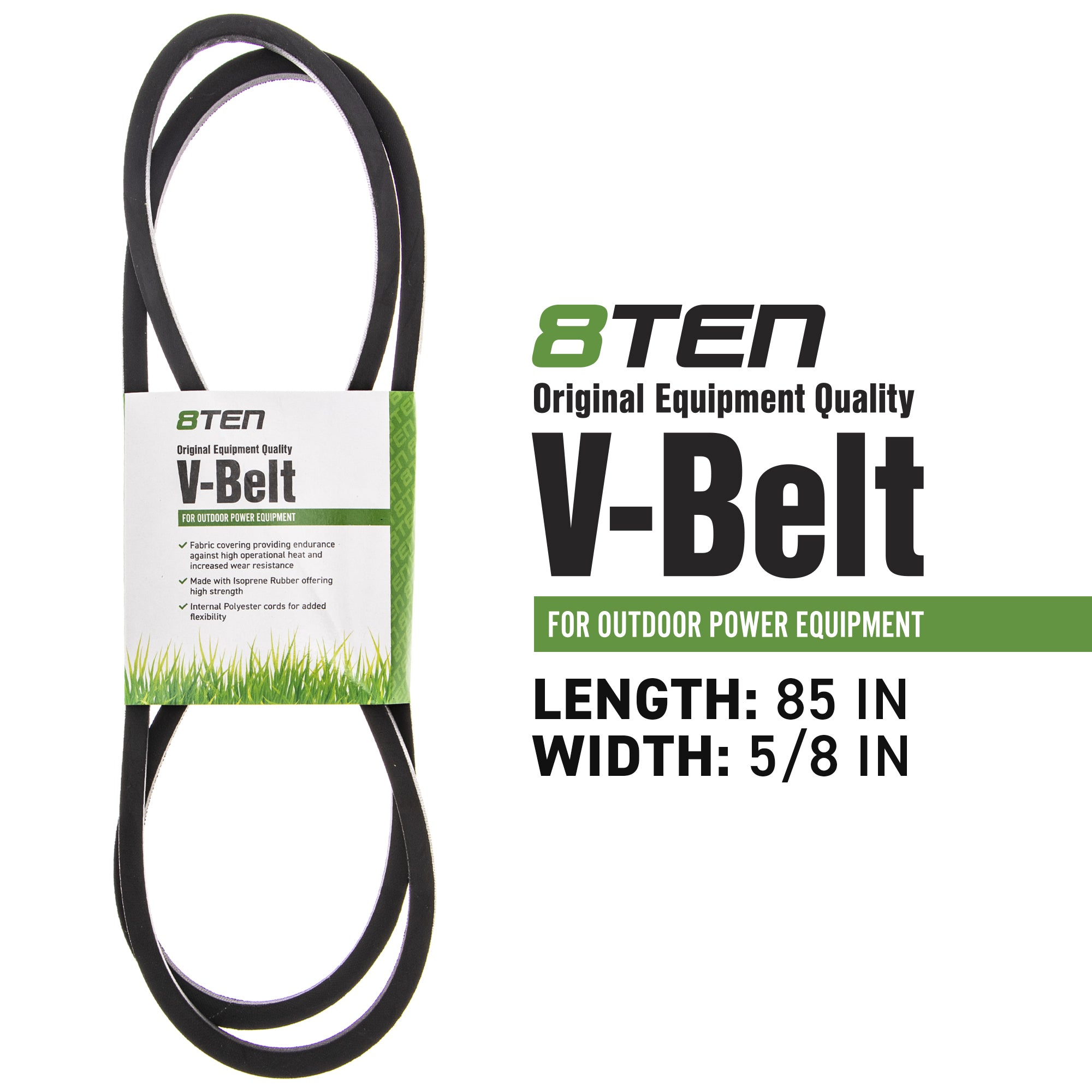 8TEN MK1006436 Clutch Belt Kit for Xtreme Warner Stens Snapper