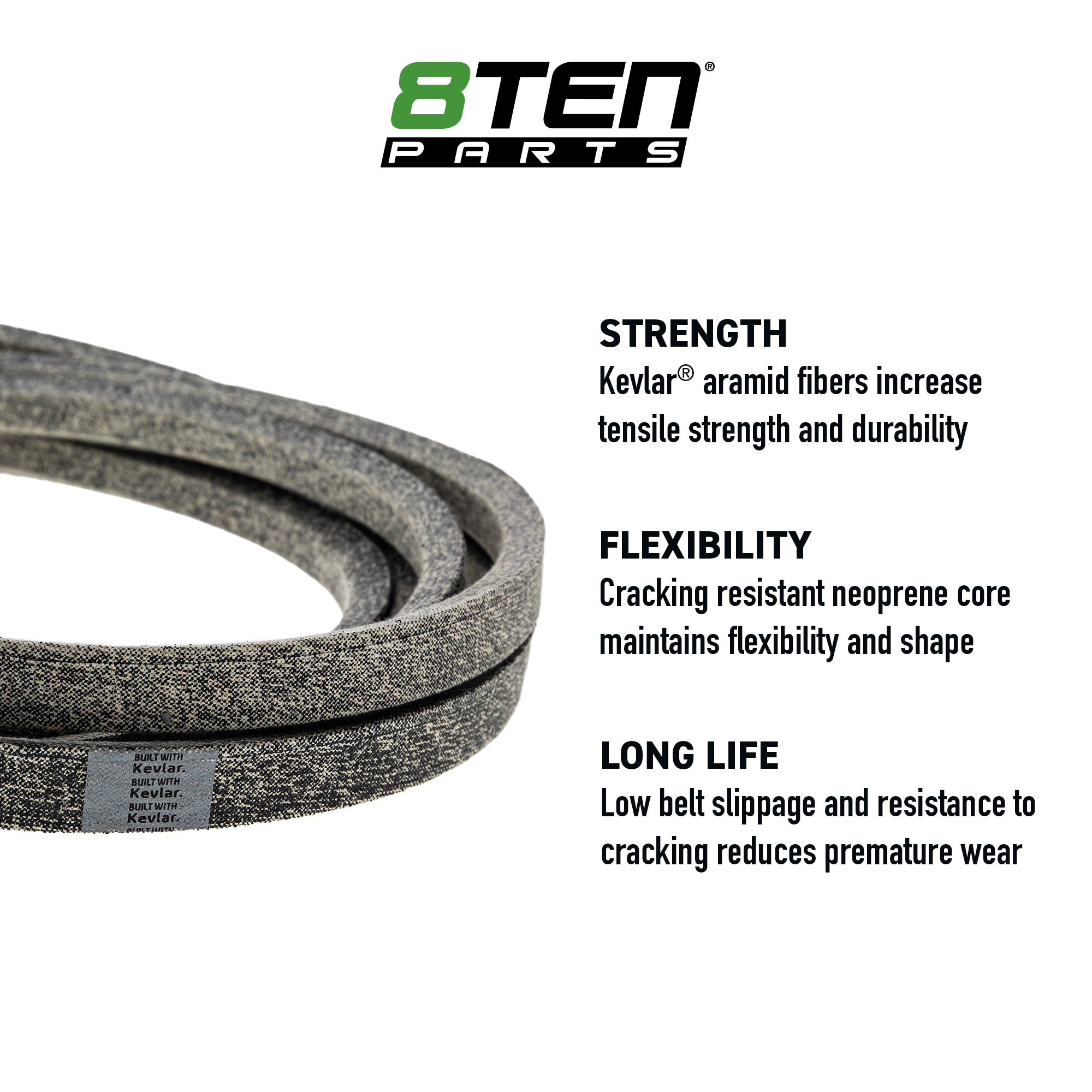 Mower Blades & Deck Belt Kit For Husqvarna Poulan Pro Ariens MK1007762