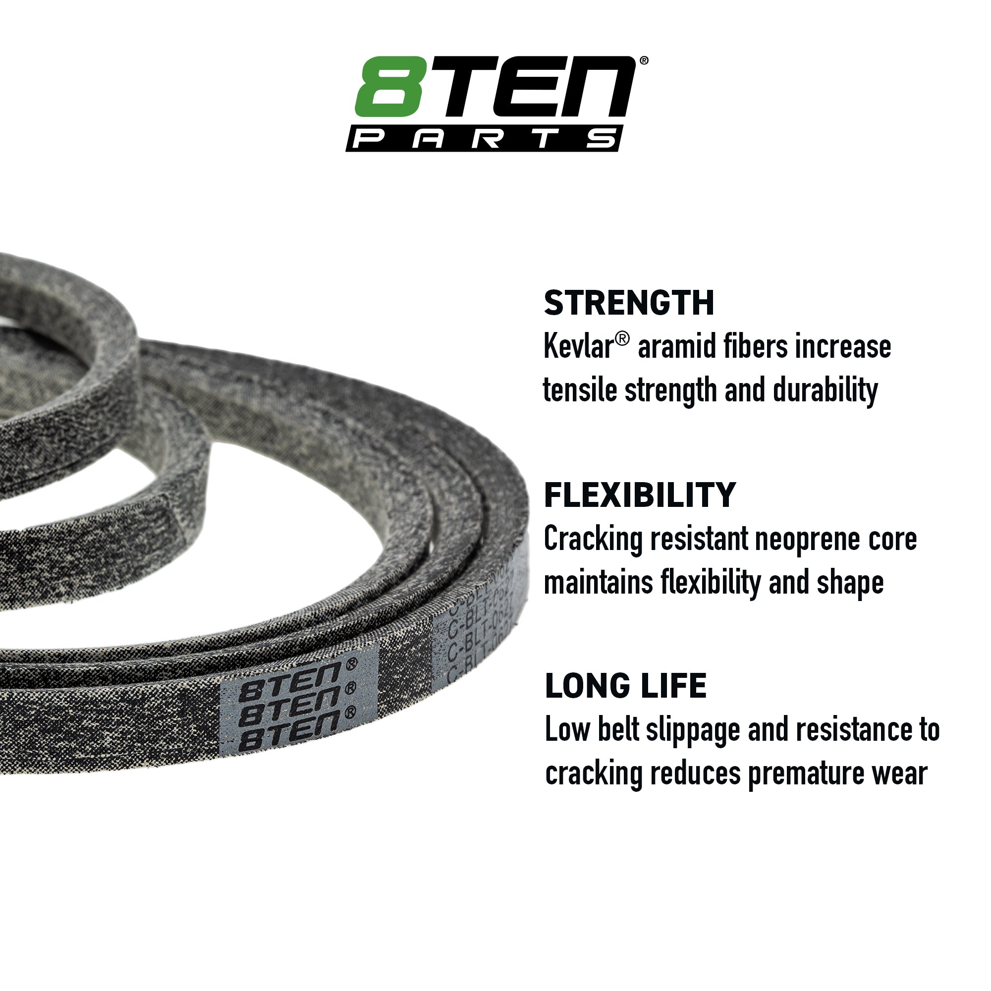 Mower Blades & Deck Belt Kit For Husqvarna Poulan Pro Jonsered MK1007779