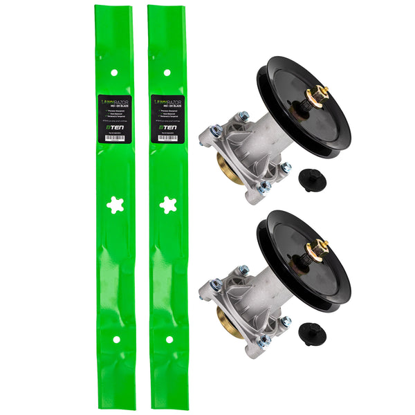 hina009② Blade Spindle Deck Kit For Husqvarna Ariens MK1009523 | 8TEN