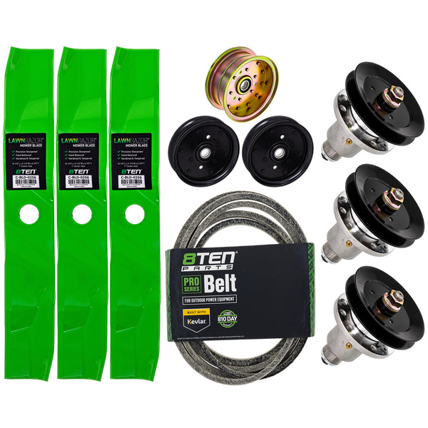Blade Spindle Belt Idler Deck Kit For Exmark | 8TEN