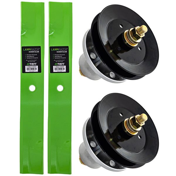 Blade Spindle Deck Kit For Exmark MK1009658 | 8TEN