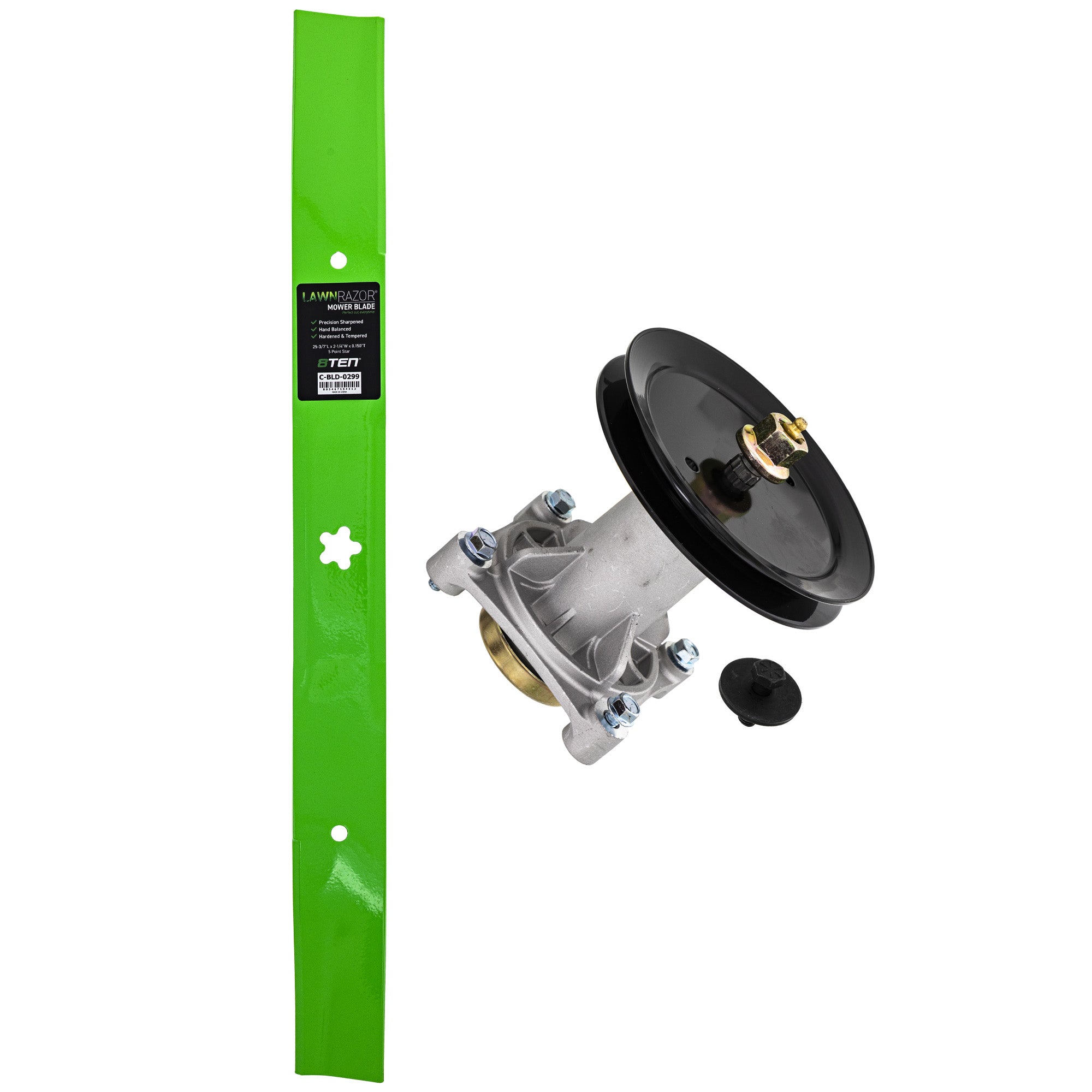 Blade Spindle Deck Kit For Weed Eater MK1009664 | 8TEN