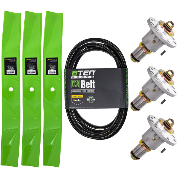 Blade Spindle Belt Deck Kit For Exmark MK1009782 | 8TEN