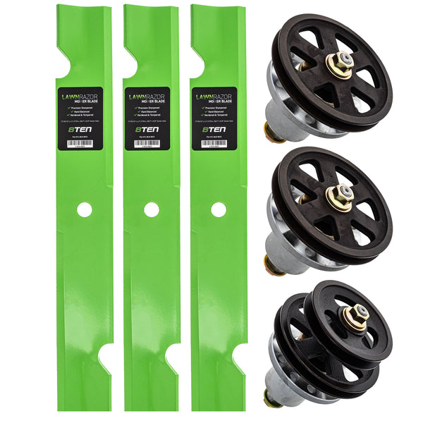 Blade Spindle Deck Kit For Exmark MK1009965 | 8TEN
