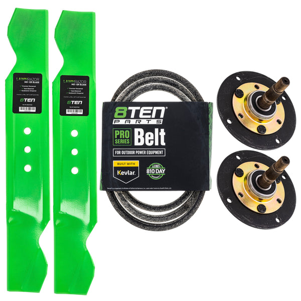 Blade Spindle Belt Deck Kit For MTD Turf Power | 8TEN