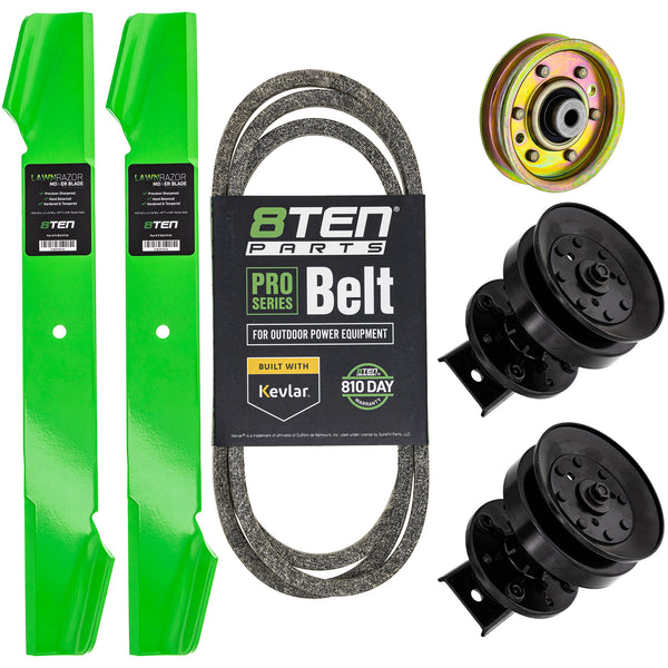 Blade Spindle Belt Idler Deck Kit For Roper Poulan | 8TEN