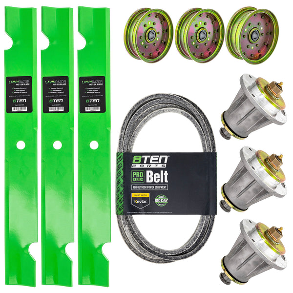 Blade Spindle Belt Idler Deck Kit For Husqvarna | 8TEN