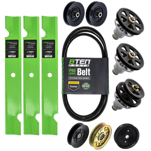 Blade Spindle Belt Idler Deck Kit For MTD Cub Cadet | 8TEN
