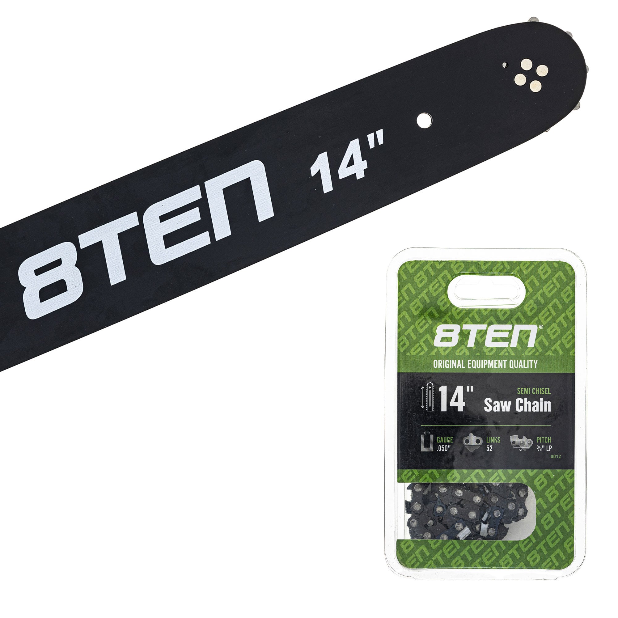 Chainsaw Bar & Chain Set 14 Inch For Husqvarna | 8TEN
