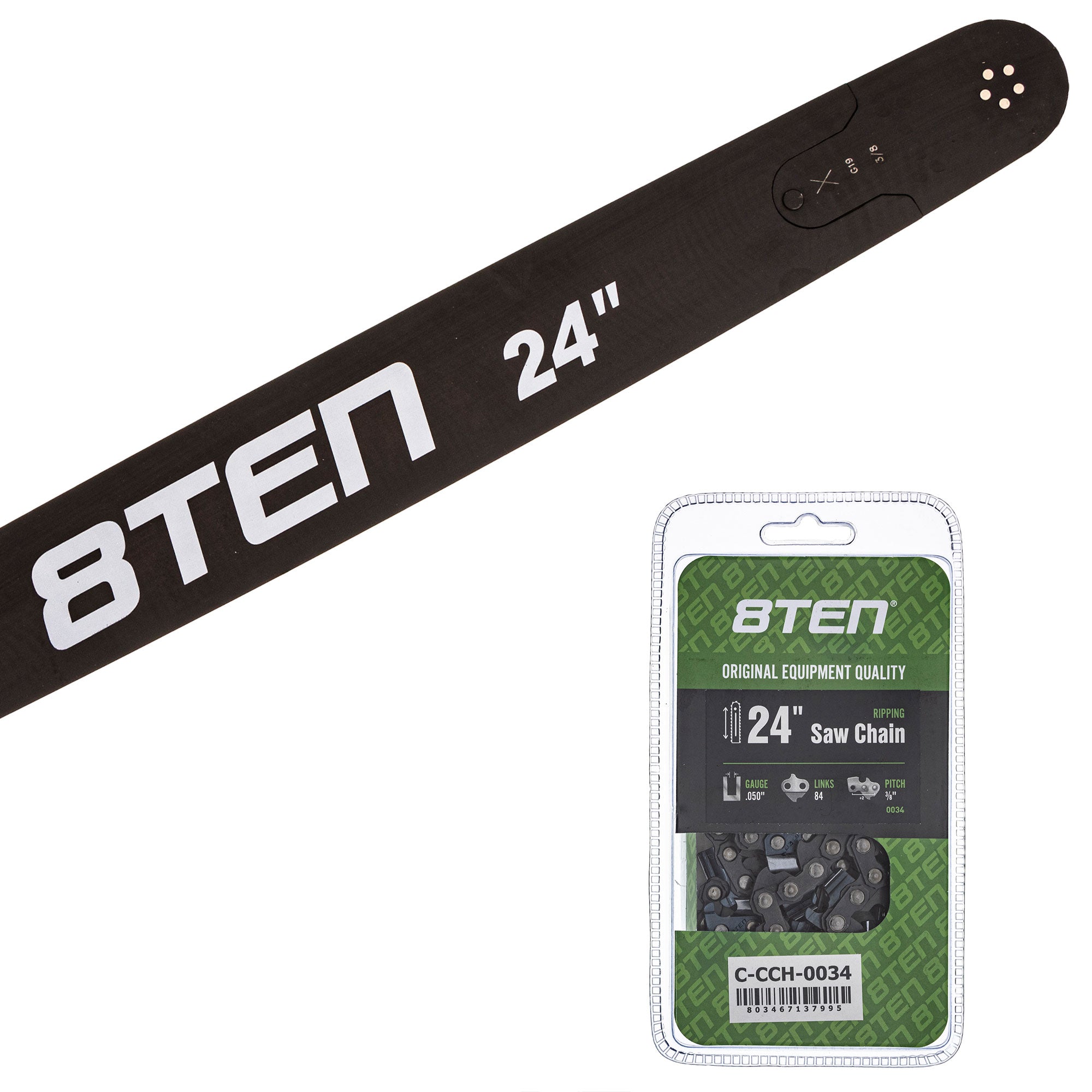 Chainsaw Bar & Chain Set 24 Inch For Stihl Solo | 8TEN