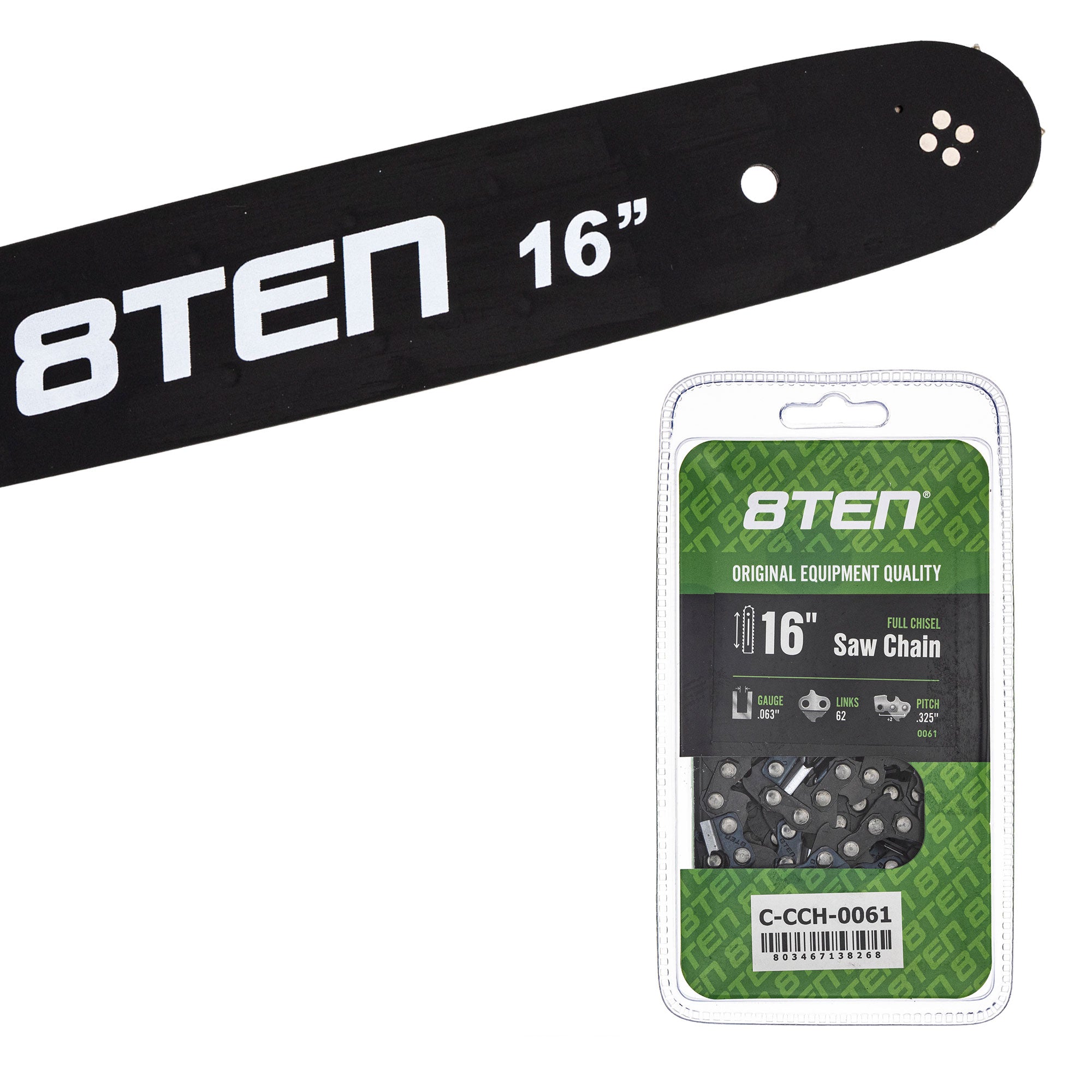 8TEN Guide Bar & Chain