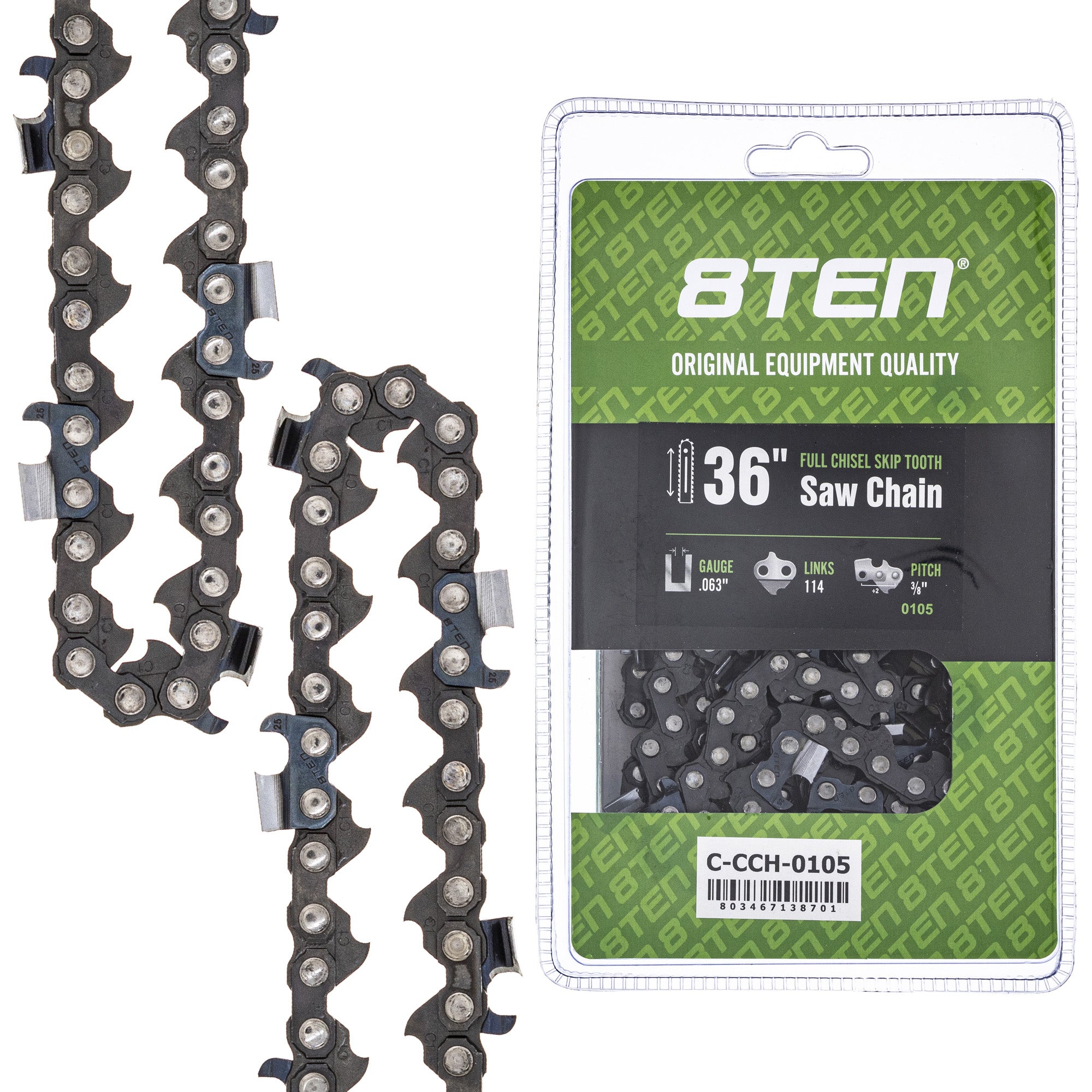 8TEN MK1010292 Guide Bar & Chain for MSE MS E 634