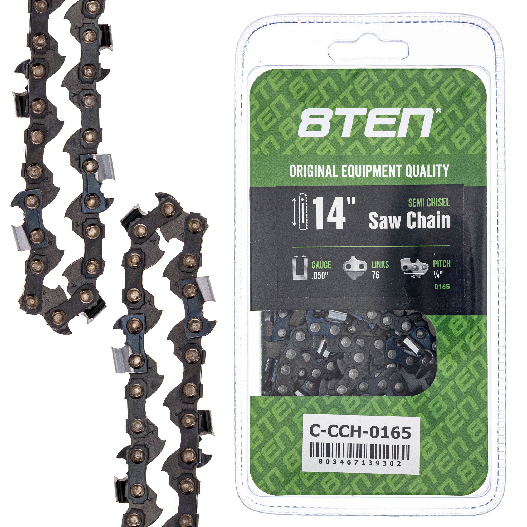 8TEN MK1010326 Guide Bar & Chain for
