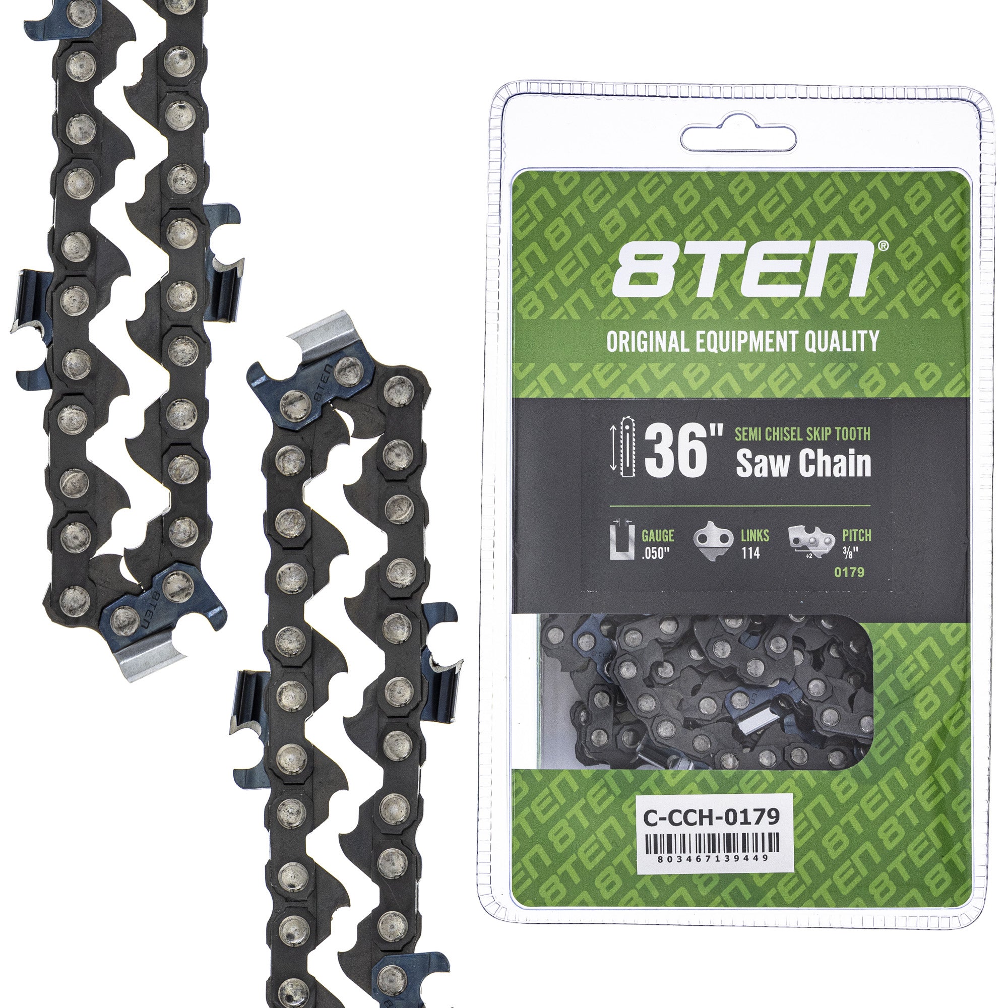 Chainsaw Bar & Chain Set 36 Inch For MK1010334 | 8TEN