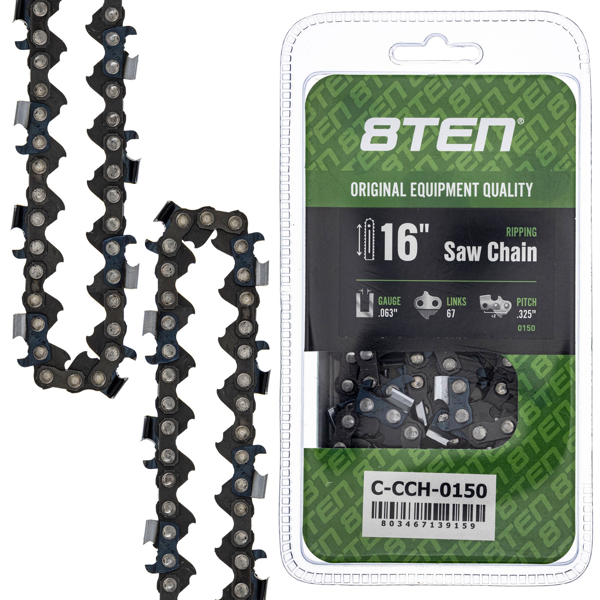 8TEN MK1010370 Guide Bar & Chain for 634 30 040 039