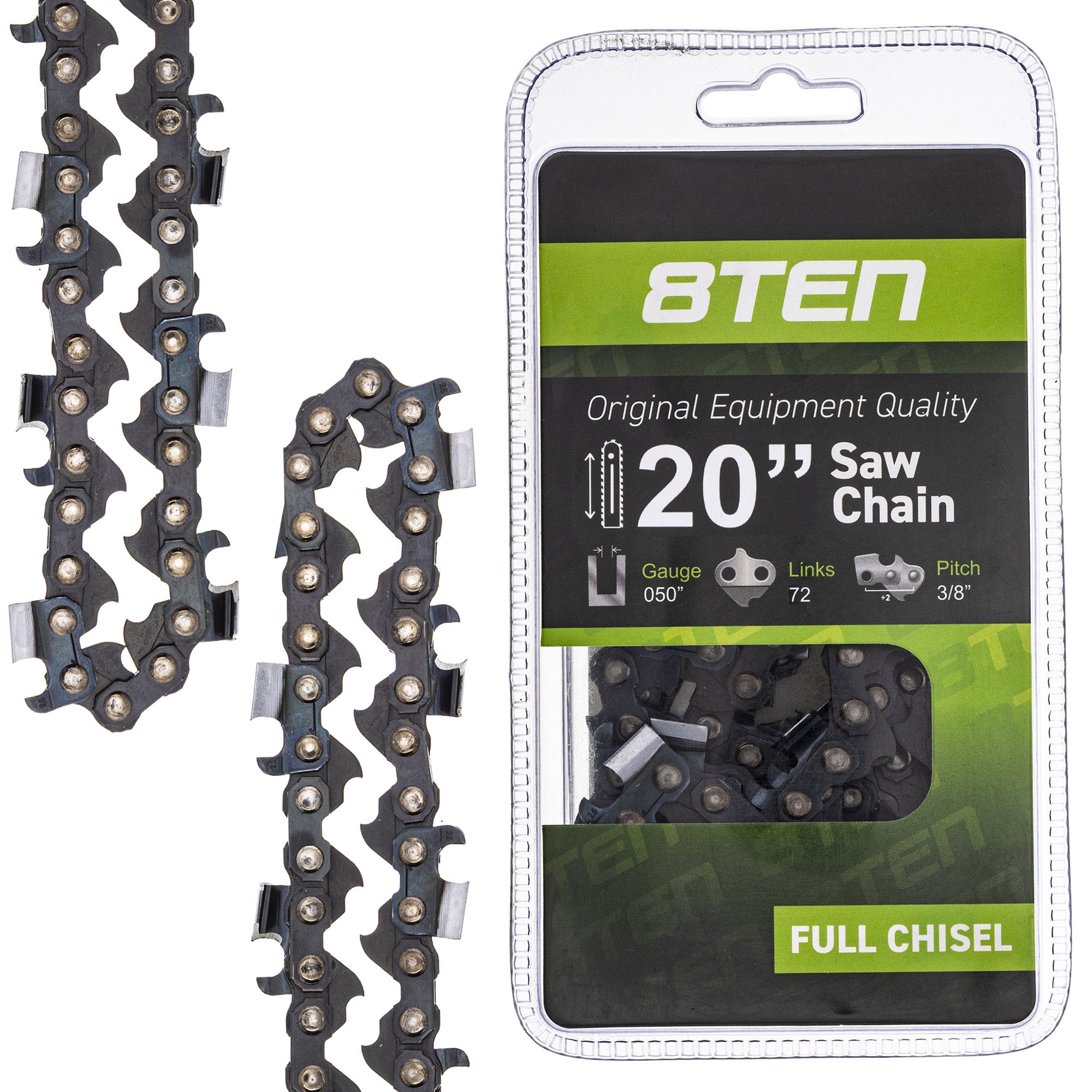 8TEN MK1010418 Guide Bar & Chain for