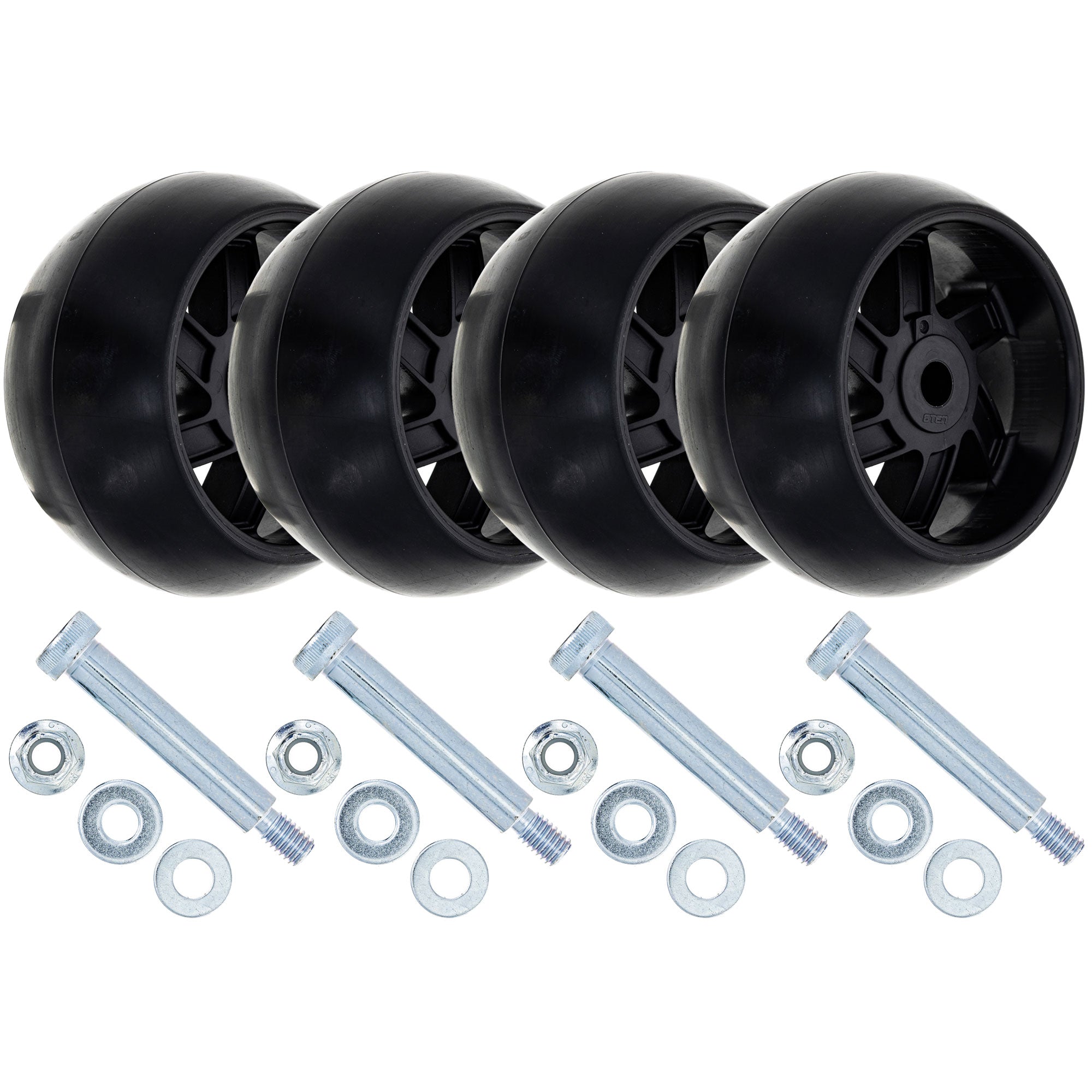 Deck Wheel Kit with Hardware for Z46R Pro LT19A GTH250 8TEN MK1012396