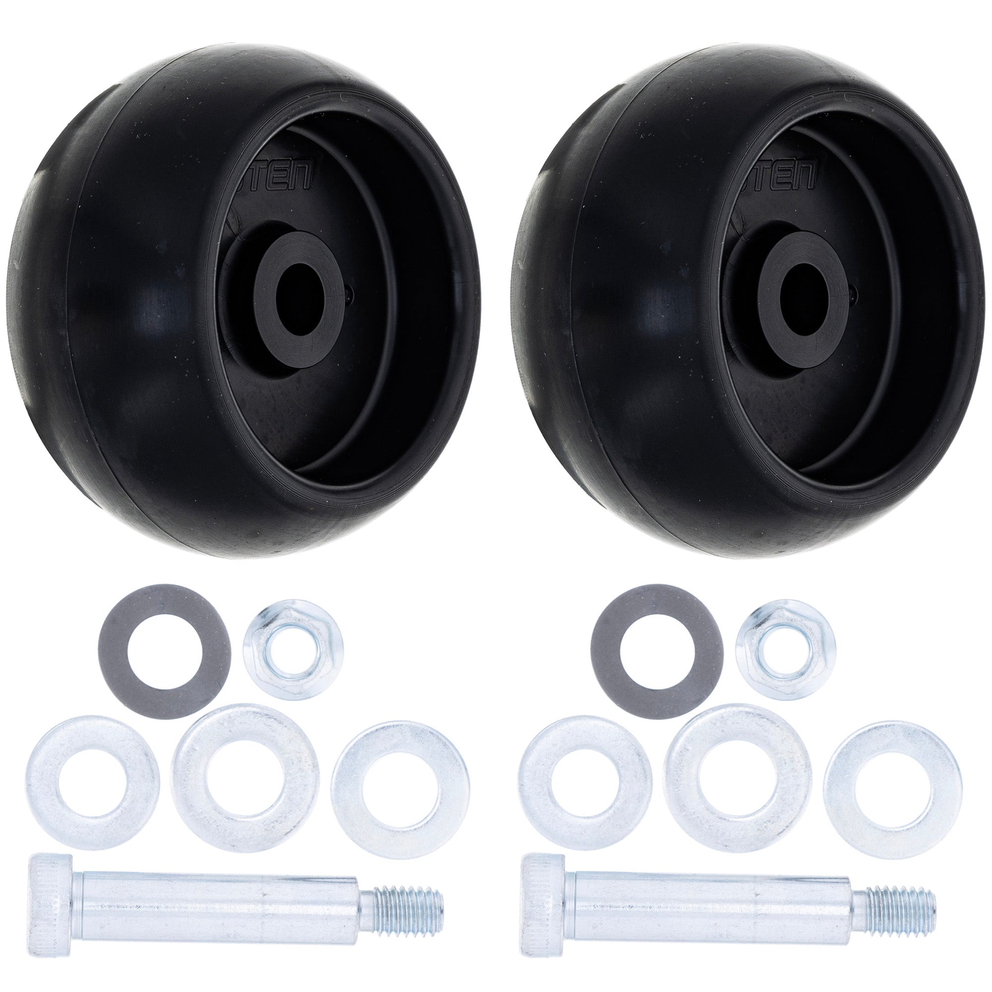 Deck Wheel Kit with Hardware for ZT2342 ZT2242 ZT2042 ZT1842 8TEN MK1012403