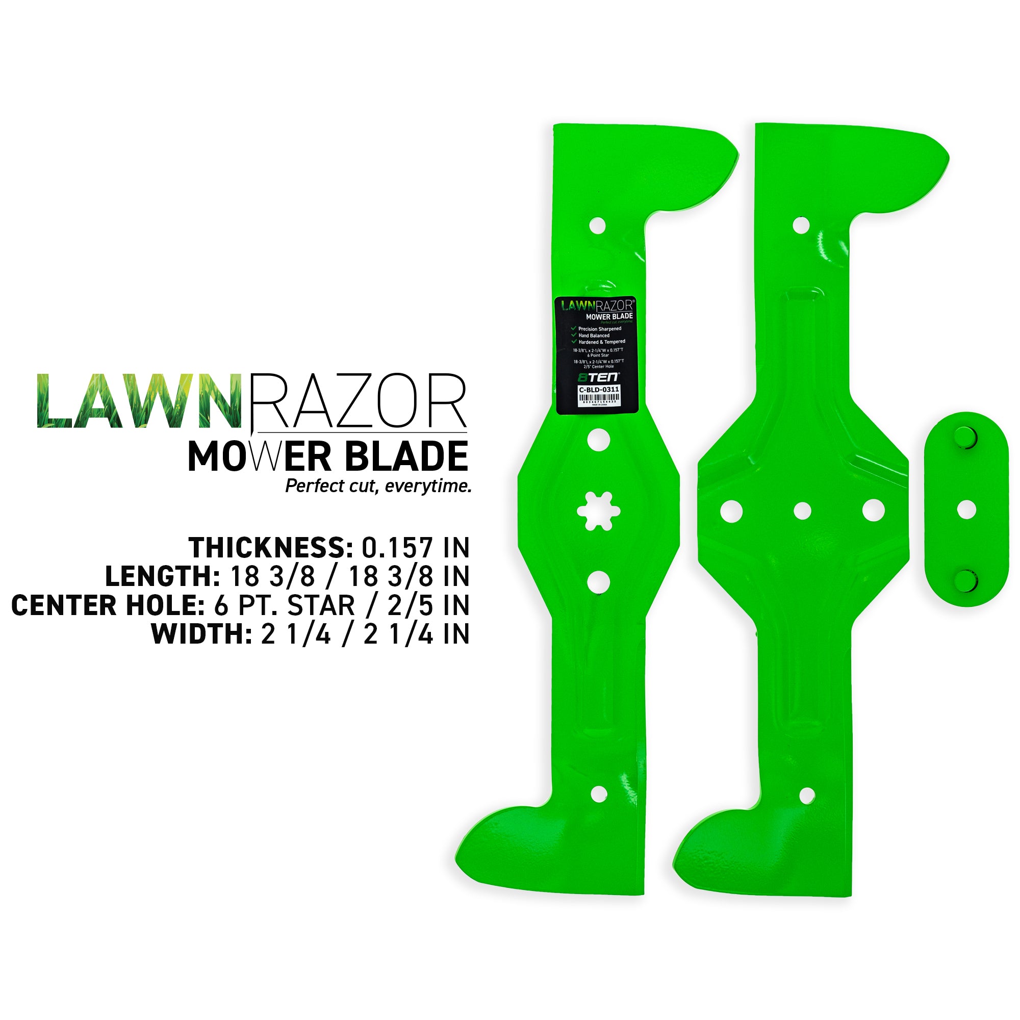 8TEN LawnRAZOR Mower Blade