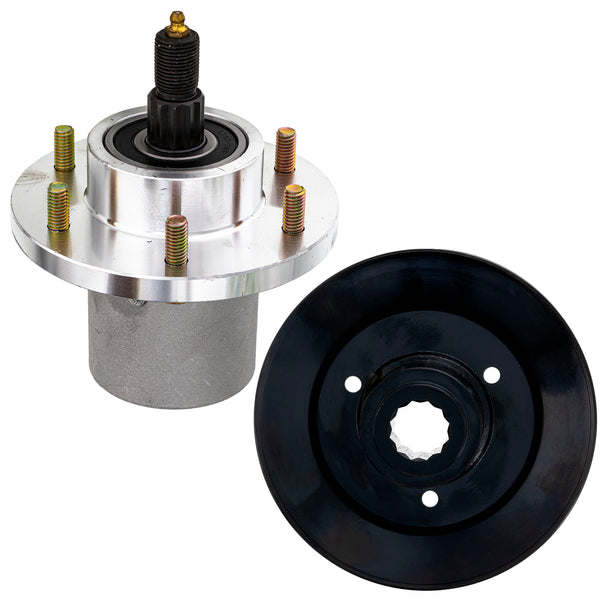 Spindle & Pulley Set For Gravely Great Dane MK1013475 | 8TEN
