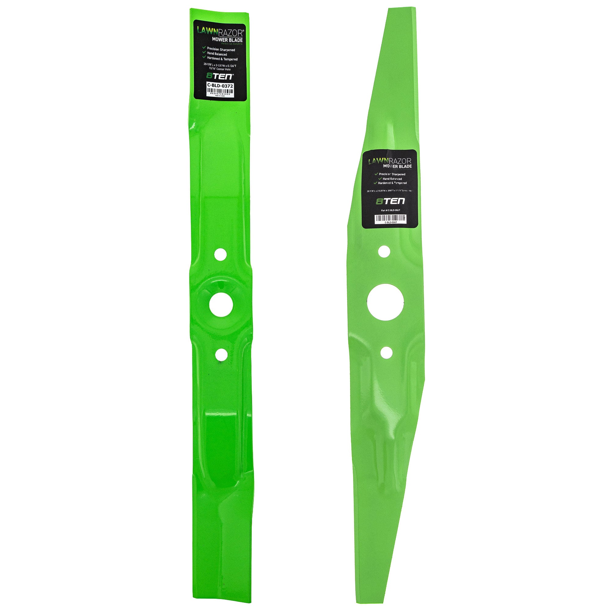 LawnRAZOR Upper and Lower Mower Blade Set for HRZ216 HRT216 HRS216 HRR216 8TEN MK1013533