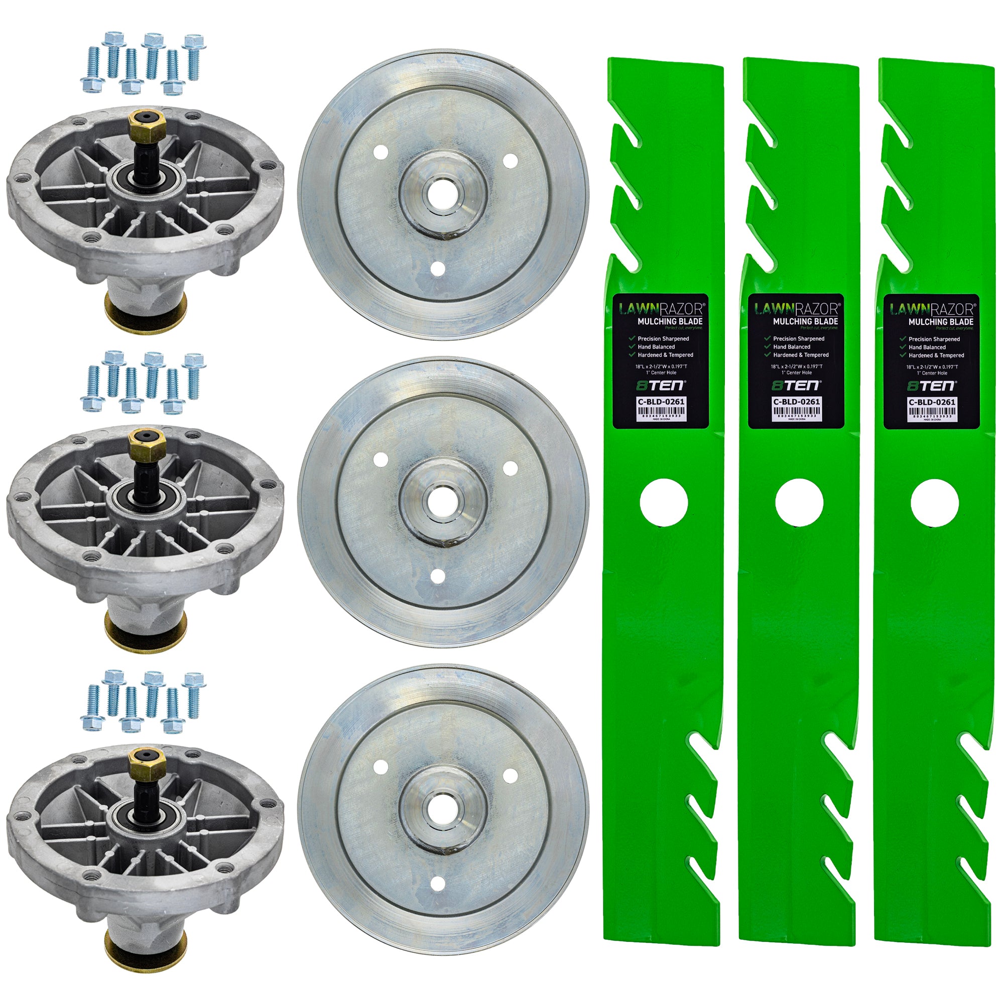 Deck Rebuild Kit for Raduis Radius 8TEN MK1013628