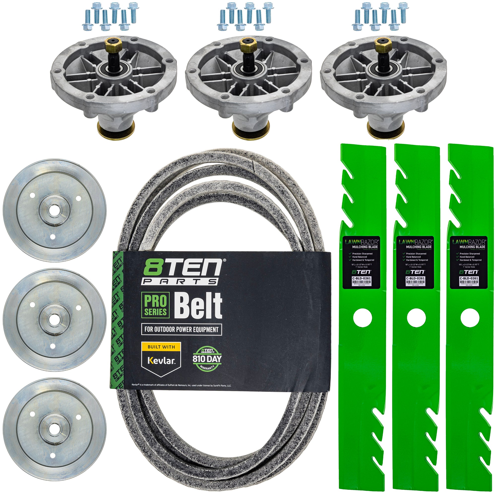 Deck Rebuild Kit for Raduis Radius 8TEN MK1013779